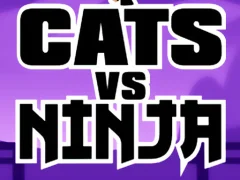Игра Cats Vs Ninja онлајн