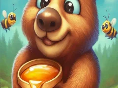 Игра Bee, Bear & Honey онлајн