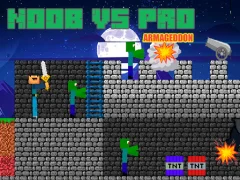 Игра Noob vs Pro Armageddon онлајн