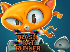 Игра Trash Cat Runner онлајн