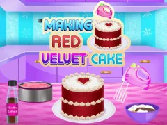 Игра Making Red Velvet Cake онлајн