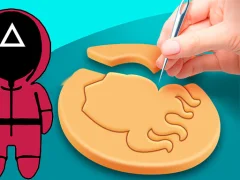 Игра Squid Game cookie Puzzle онлајн