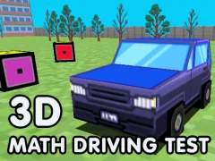Игра 3D Math Driving Test онлајн