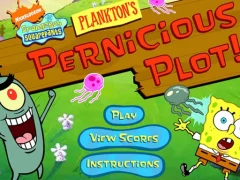 Игра Plankton's Pernicious Plot онлајн