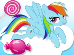 Игра Pony Candy Run онлајн