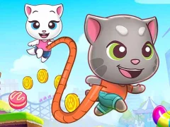 Игра Tom & Angela Jump онлајн