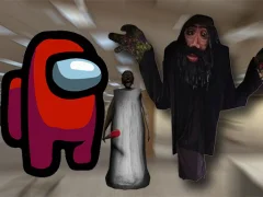 Игра Backrooms Among Us & Rolling Giant онлајн