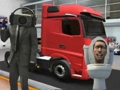 Игра Truck Simulator Skibidi Toilet онлајн