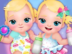 Игра My New Baby Twins онлајн