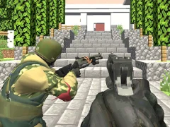 Игра Blocky siege онлајн