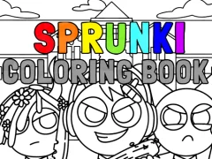 Игра Sprunki Coloring Book онлајн