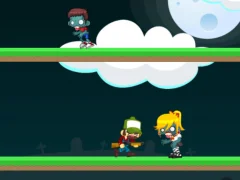 Игра Zombies Jump онлајн