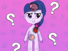 Игра My Little Pony Learning The Body онлајн