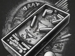 Игра Pinball Black N White онлајн