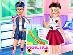 Игра BFF Skating Practice онлајн