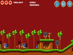 Игра Sonic html5 онлајн