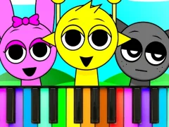 Игра Sprunki Piano Explorer онлајн