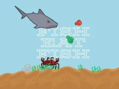 Игра Fish eat fish 2 player онлајн