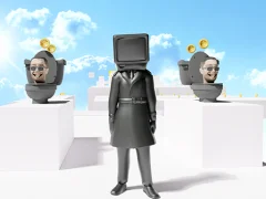 Игра Skibidi Toilet Parkour run онлајн
