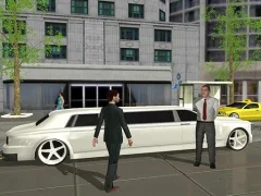 Игра Limo Taxi Driving Simulator: Limousine Car Games онлајн
