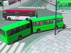 Игра Bus Driving 3d simulator - 2 онлајн