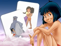 Игра Mowgli Memory card Match онлајн