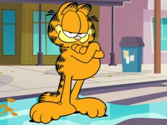 Игра Garfield Jigsaw Puzzle онлајн