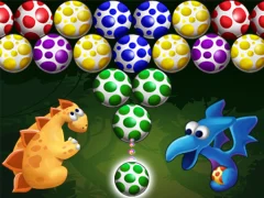 Игра Dino Eggs Bubble Shooter онлајн