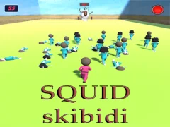 Игра SQUID SKIBIDI онлајн