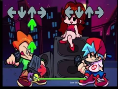 Игра Friday Night Funkin Music Rail онлајн
