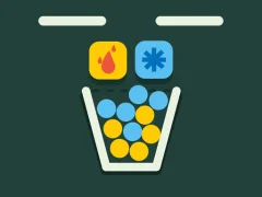 Игра Filled Glass 5 Fire & Ice онлајн
