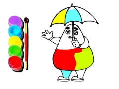 Игра Grimace Click and Paint онлајн