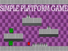 Игра Simple Platform game онлајн