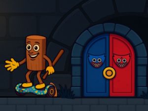 Игра Хугли Вугли против Тунг Тунг Сахур  онлајн