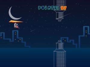 Игра Започна од полноќното небо онлајн