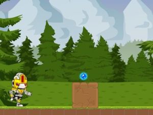 Игра Водење херој 2Д бескрајна трка онлајн