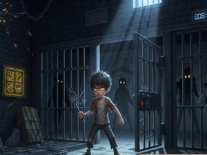 Игра Бегство на момчето од кафез онлајн