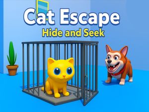 Игра Бегство од мачка :: Игра на скриј и барај онлајн