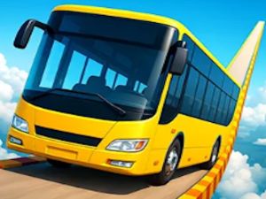 Игра Движење на воздушниот автобус долж мега рампата онлајн