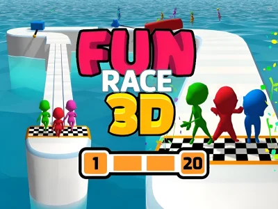 Игра Fun Race 3D онлајн