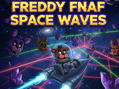 Игра Freddy Fnaf Space Waves онлајн