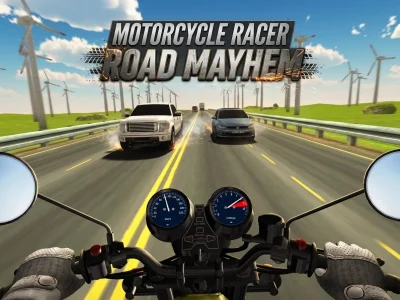 Игра Motorcycle Racer: Road Mayhem онлајн