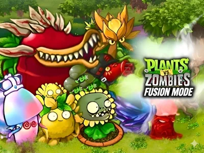 Игра Plants vs Zombies Fusion Mode онлајн