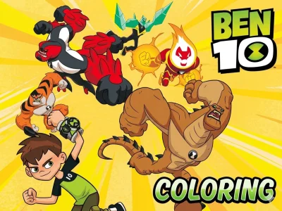 Игра Ben 10 Coloring онлајн