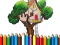 Игра Tree House Coloring Book онлајн