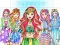 Игра Girl Coloring Dress Up Games онлајн