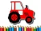 Игра Easy Kids Coloring Tractor онлајн