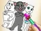 Игра Kitty Coloring Book онлајн