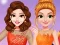Игра Princesses Ice Skating Dress Up онлајн