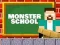 Игра Monster School: Roller Coaster & Parkour онлајн